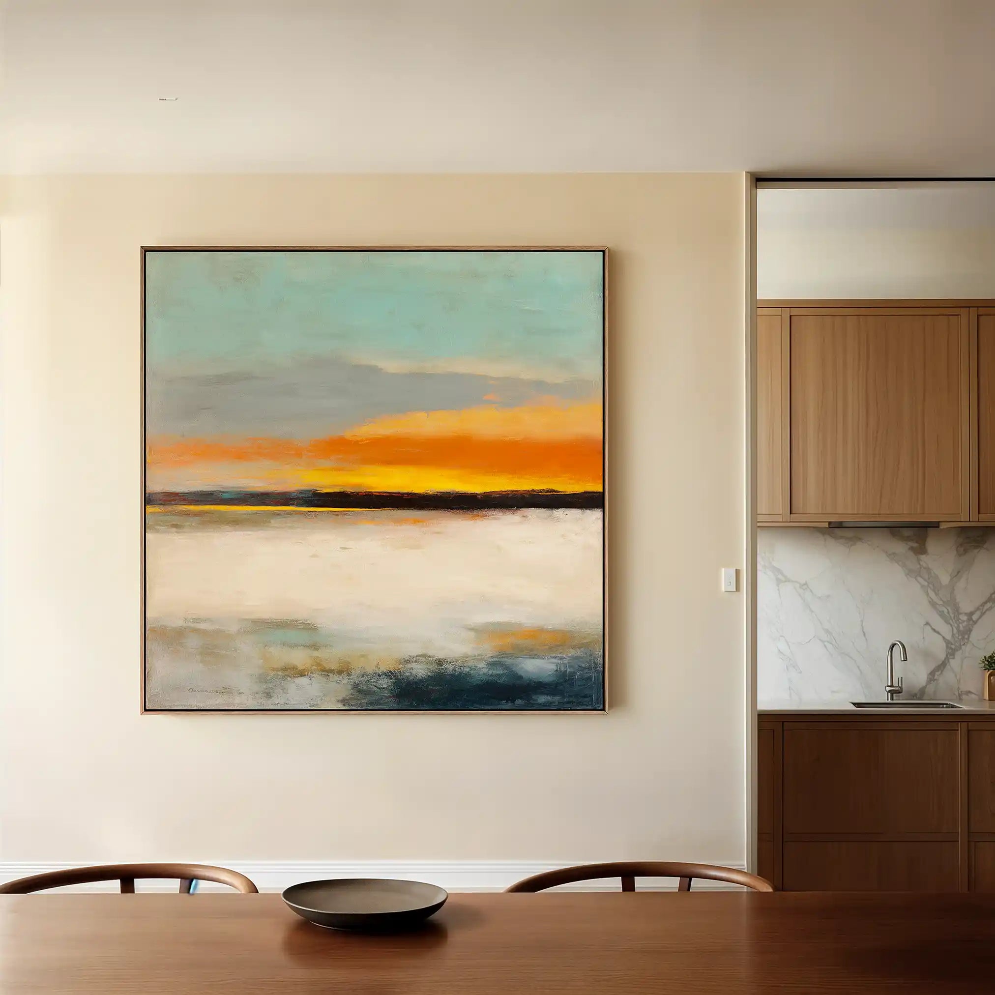 Abstract 768 Canvas Art 60 x 60 cm / Stretched on hidden frame