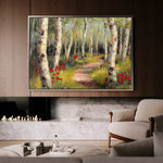 Floral Canvas Wall Art WAD768-F 90 x 60 cm / Stretched on hidden frame