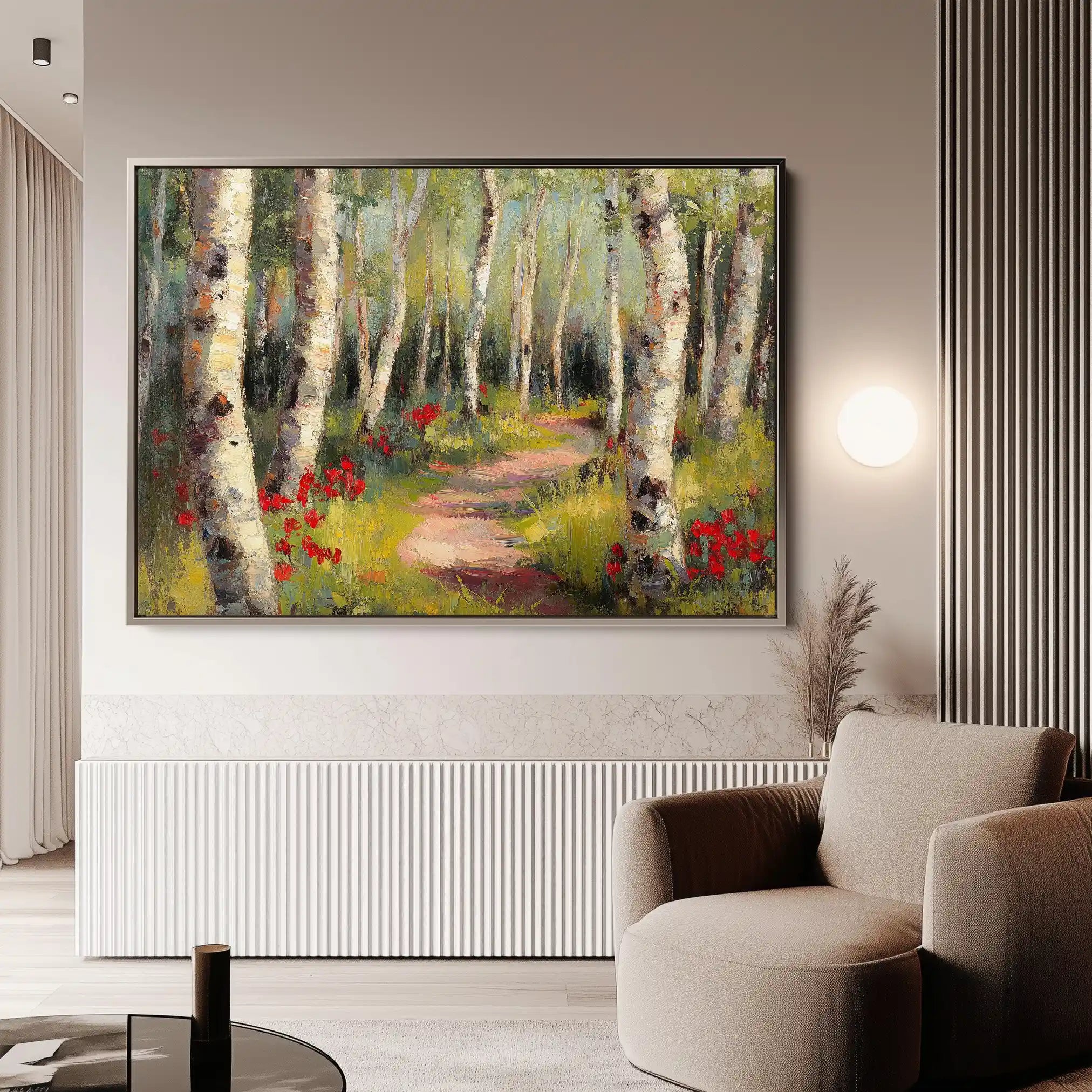 Floral Canvas Wall Art WAD768-F 90 x 60 cm / Stretched on hidden frame