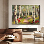 Floral Canvas Wall Art WAD768-F 90 x 60 cm / Stretched on hidden frame