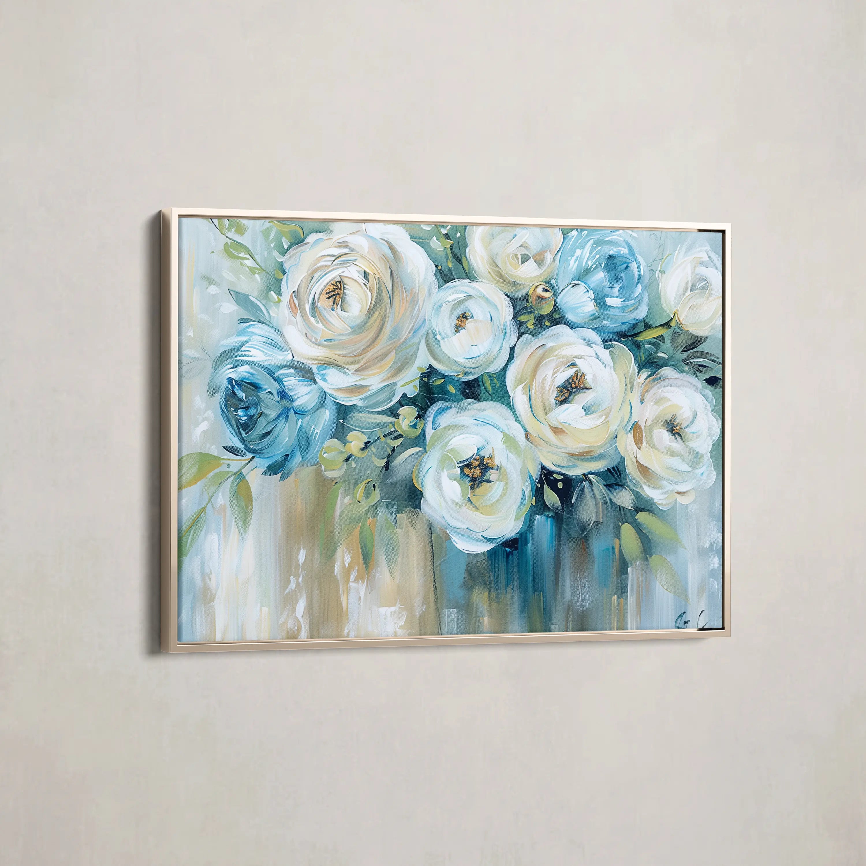 Floral Canvas Wall Art WAD769-F 90 x 60 cm / Stretched on hidden frame