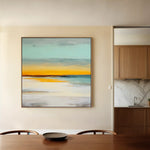 Abstract 770 Canvas Art 60 x 60 cm / Stretched on hidden frame