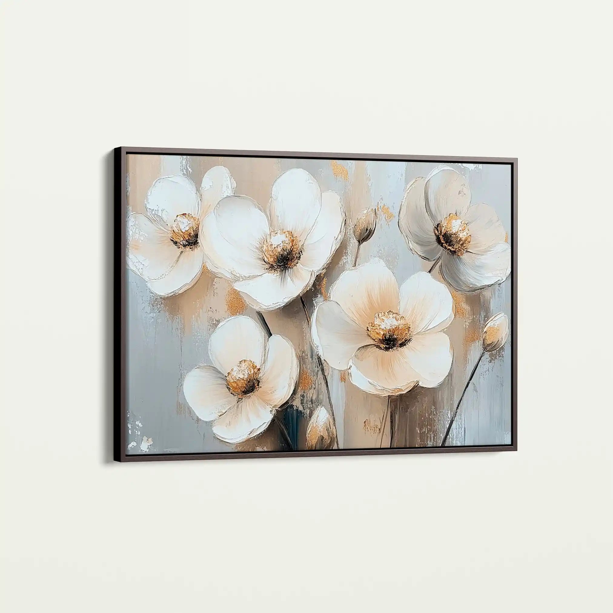 Floral Canvas Wall Art WAD770-F 90 x 60 cm / Stretched on hidden frame