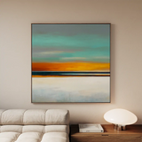 Abstract 771 Canvas Art 60 x 60 cm / Stretched on hidden frame