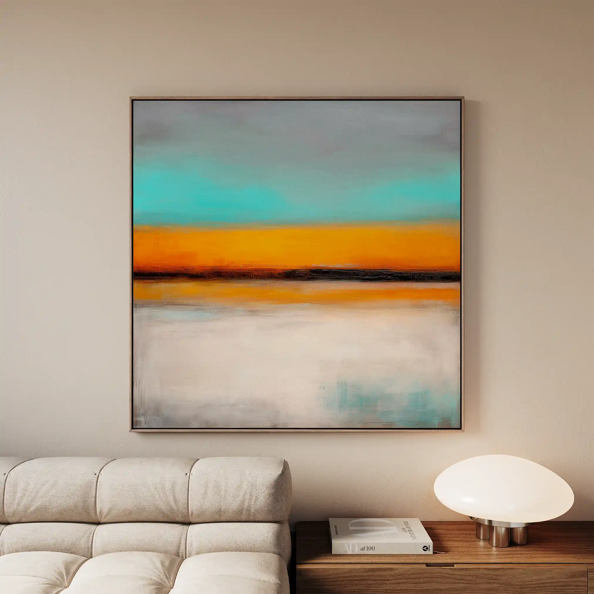 Abstract 772 Canvas Art 60 x 60 cm / Stretched on hidden frame