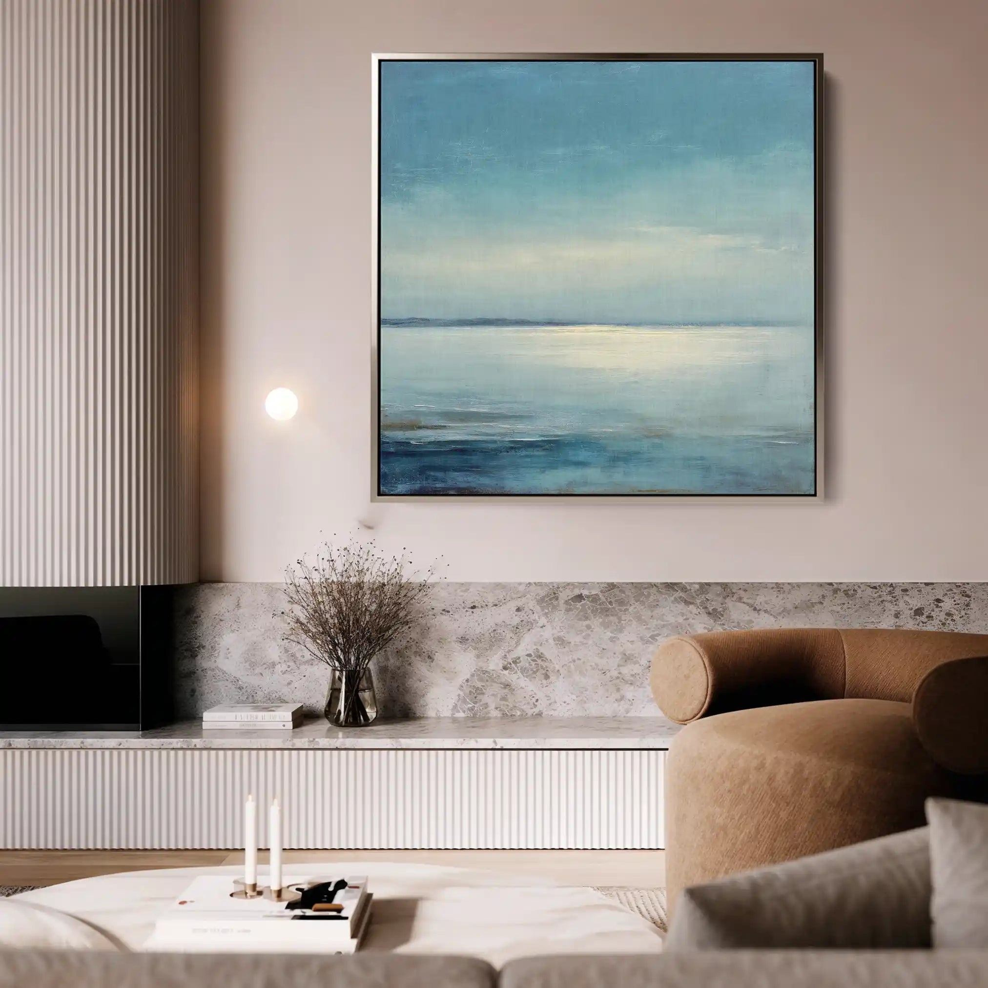 Abstract 776 Canvas Art 60 x 60 cm / Stretched on hidden frame