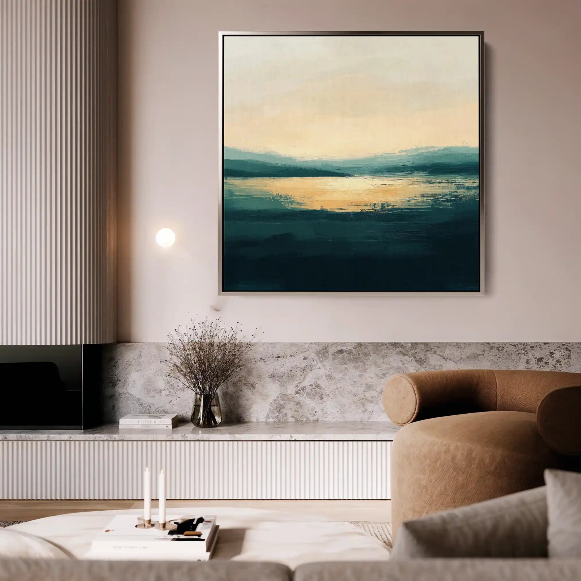 Abstract 779 Canvas Art 60 x 60 cm / Stretched on hidden frame