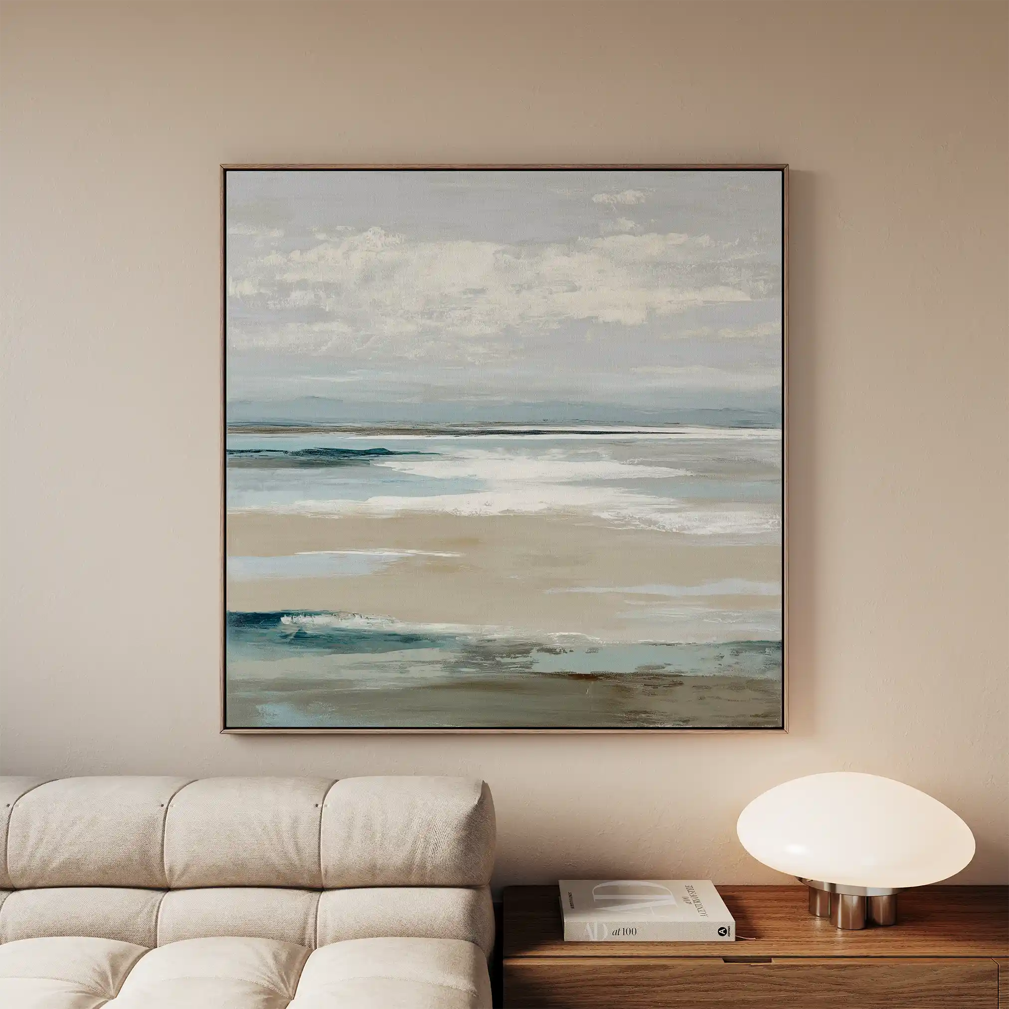 Abstract 784 Canvas Art 60 x 60 cm / Stretched on hidden frame