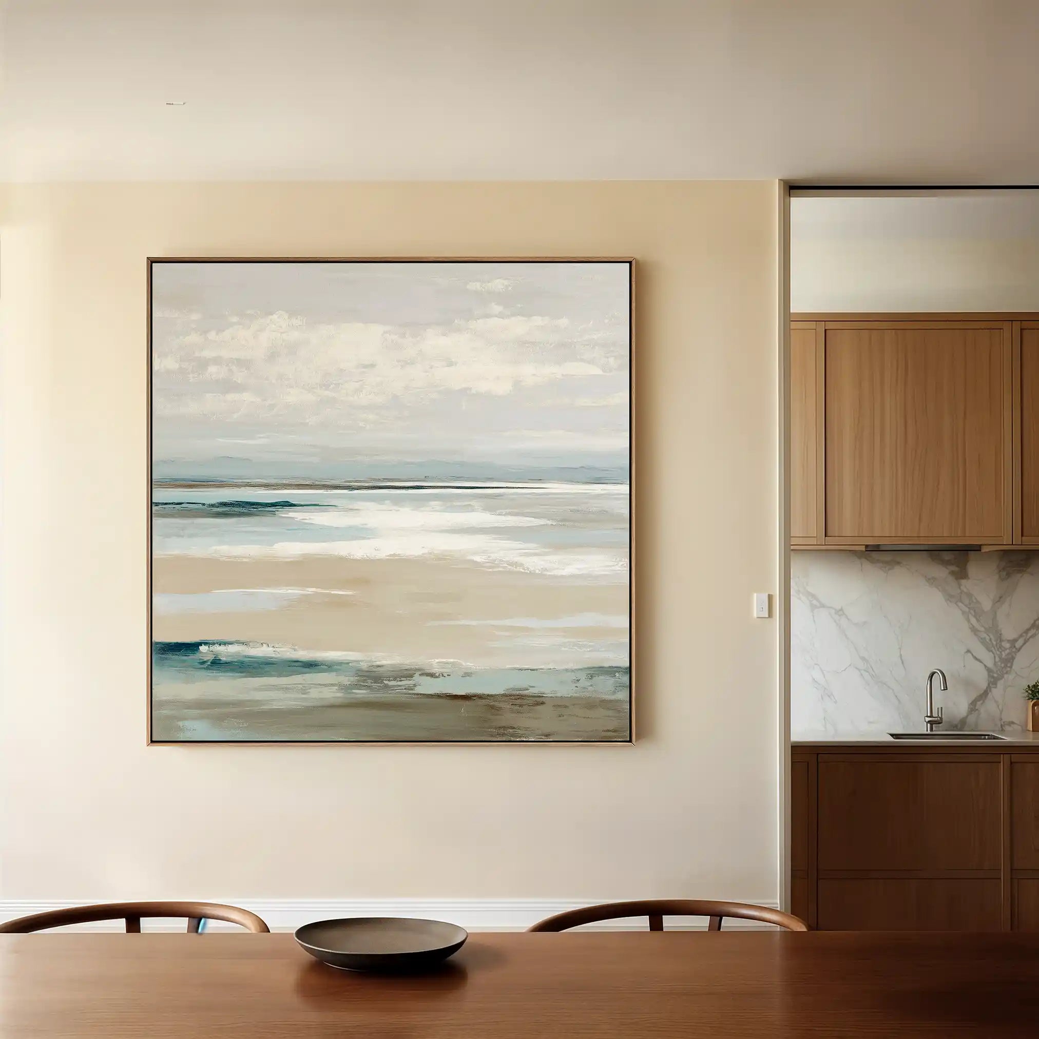 Abstract 784 Canvas Art 60 x 60 cm / Stretched on hidden frame
