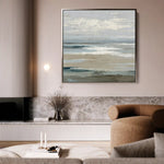 Abstract 784 Canvas Art 60 x 60 cm / Stretched on hidden frame