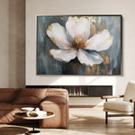 Floral Canvas Wall Art WAD784-F 90 x 60 cm / Stretched on hidden frame