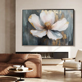 Floral Canvas Wall Art WAD784-F 90 x 60 cm / Stretched on hidden frame