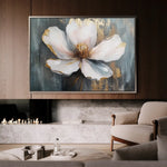 Floral Canvas Wall Art WAD784-F 90 x 60 cm / Stretched on hidden frame