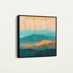Abstract 785 Canvas Art 60 x 60 cm / Stretched on hidden frame