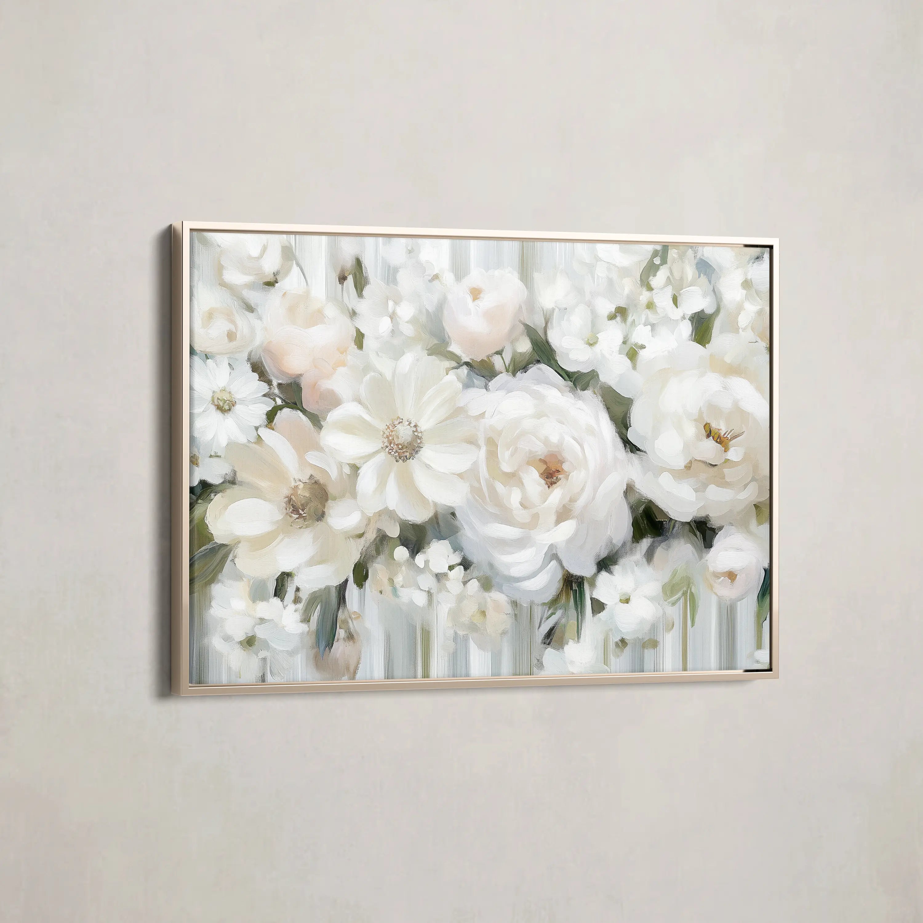 Floral Canvas Wall Art WAD786-F 90 x 60 cm / Stretched on hidden frame