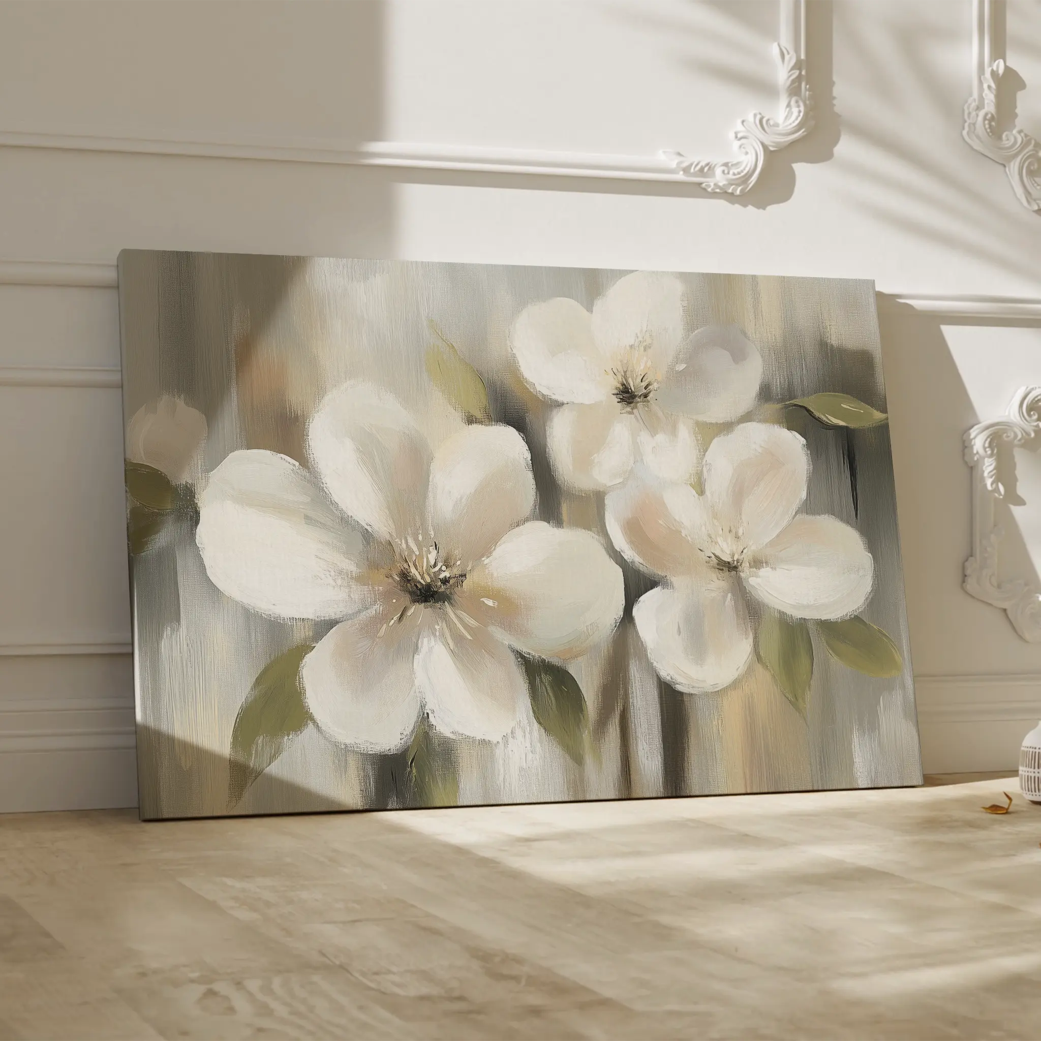 Floral Canvas Wall Art WAD787-F 90 x 60 cm / Stretched on hidden frame