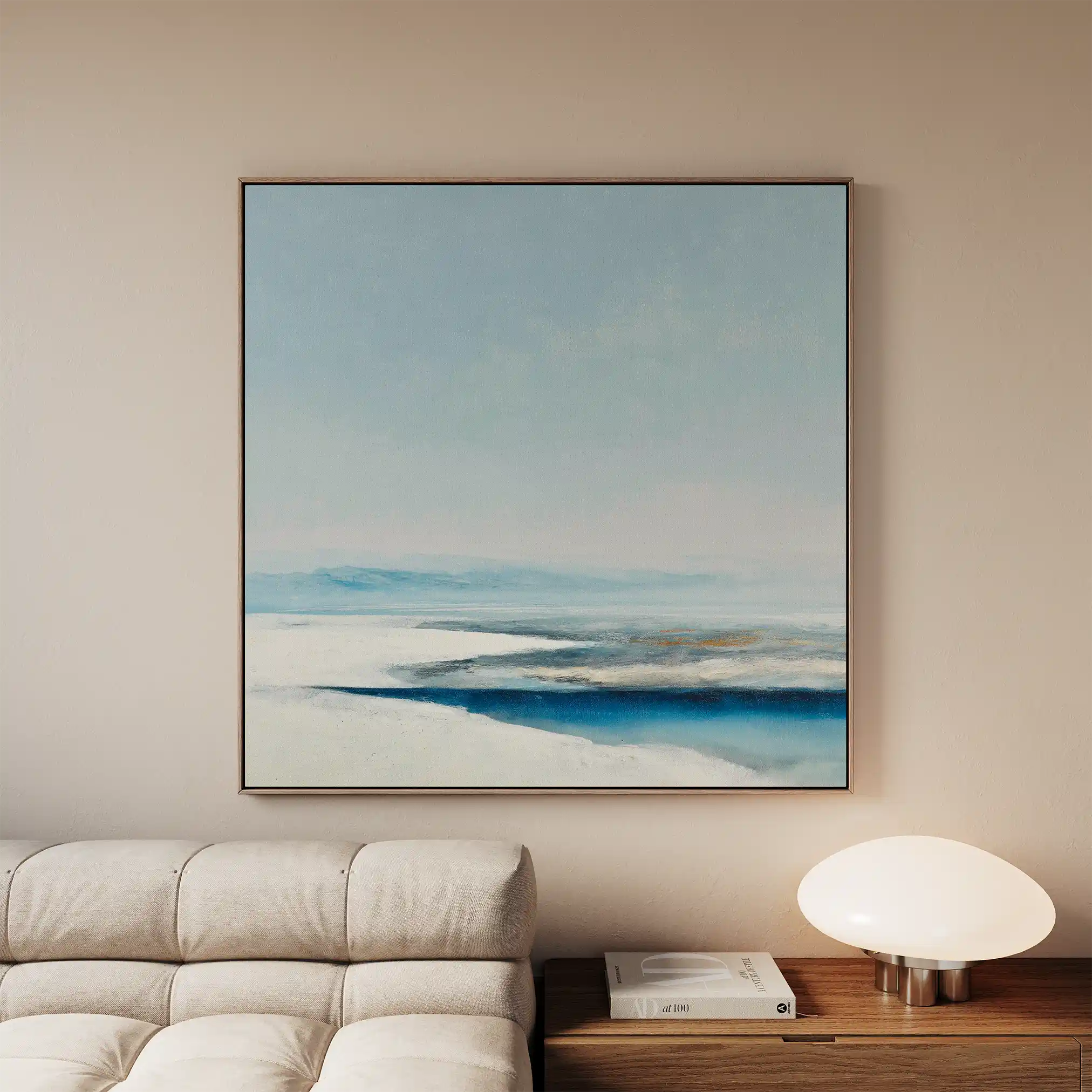 Abstract 790 Canvas Art 60 x 60 cm / Stretched on hidden frame