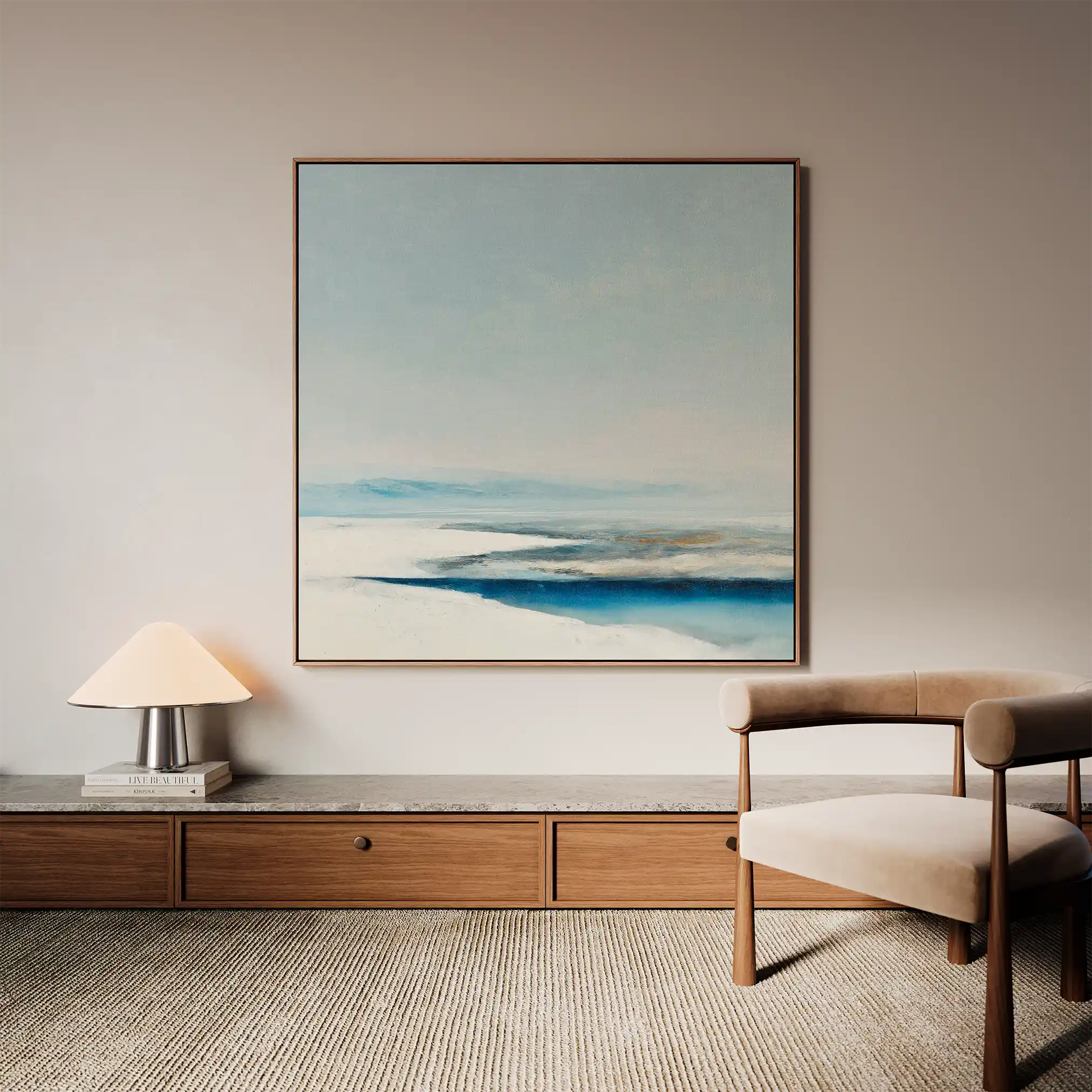 Abstract 790 Canvas Art 60 x 60 cm / Stretched on hidden frame