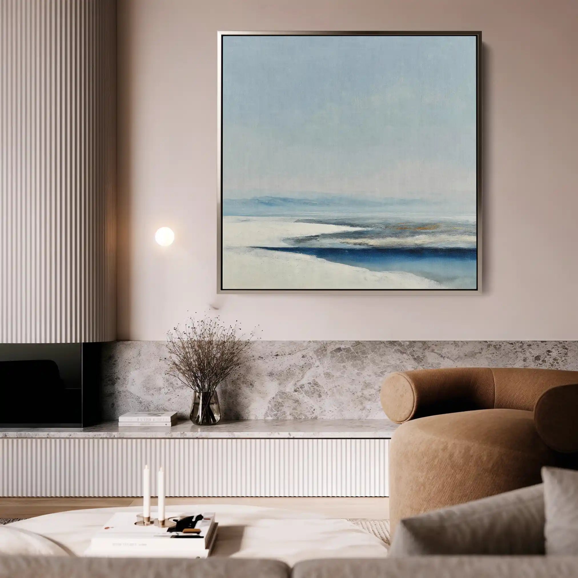 Abstract 790 Canvas Art 60 x 60 cm / Stretched on hidden frame
