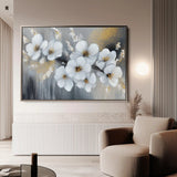 Floral Canvas Wall Art WAD790-F 90 x 60 cm / Stretched on hidden frame
