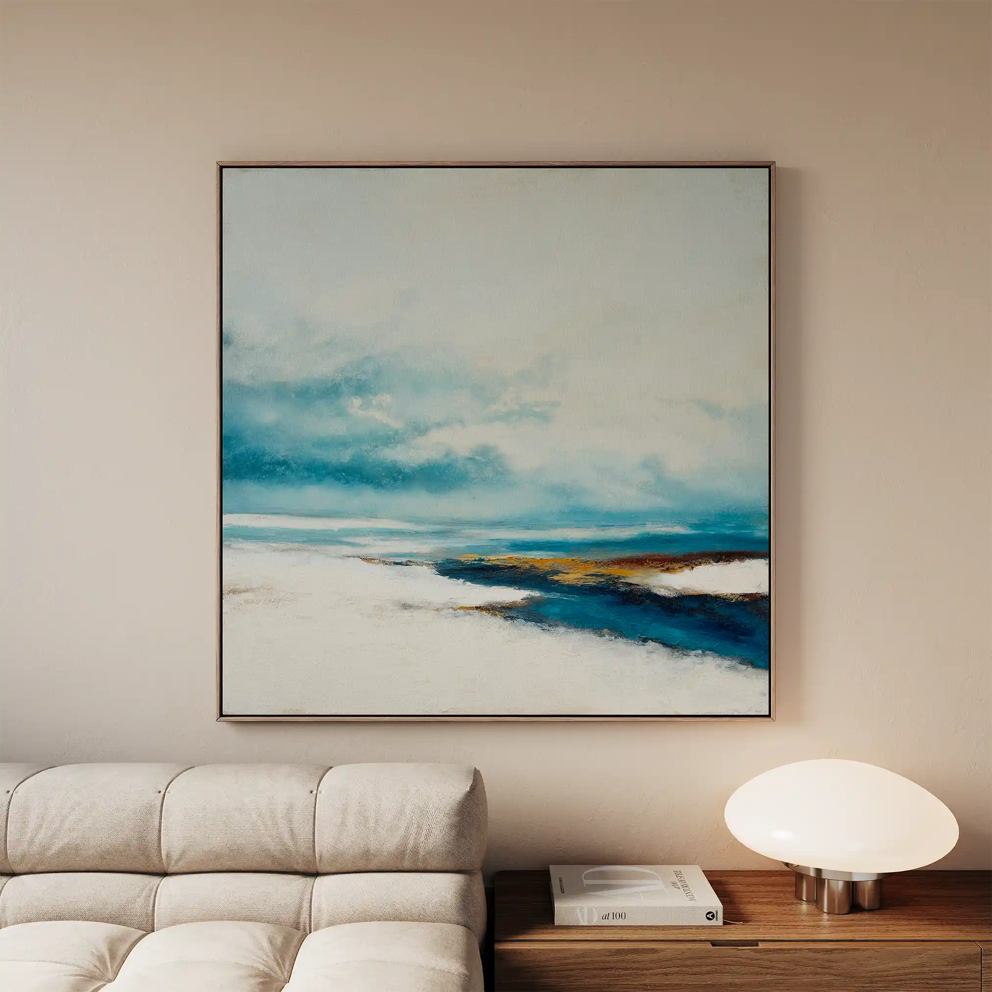 Abstract 791 Canvas Art 60 x 60 cm / Stretched on hidden frame