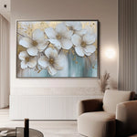 Floral Canvas Wall Art WAD791-F 90 x 60 cm / Stretched on hidden frame