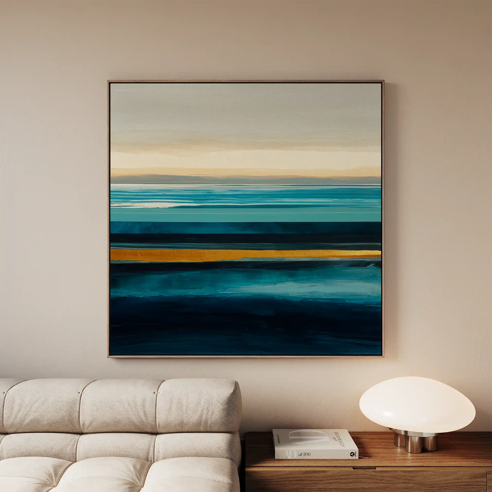 Abstract 793 Canvas Art 60 x 60 cm / Stretched on hidden frame