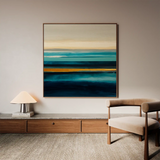 Abstract 793 Canvas Art 60 x 60 cm / Stretched on hidden frame