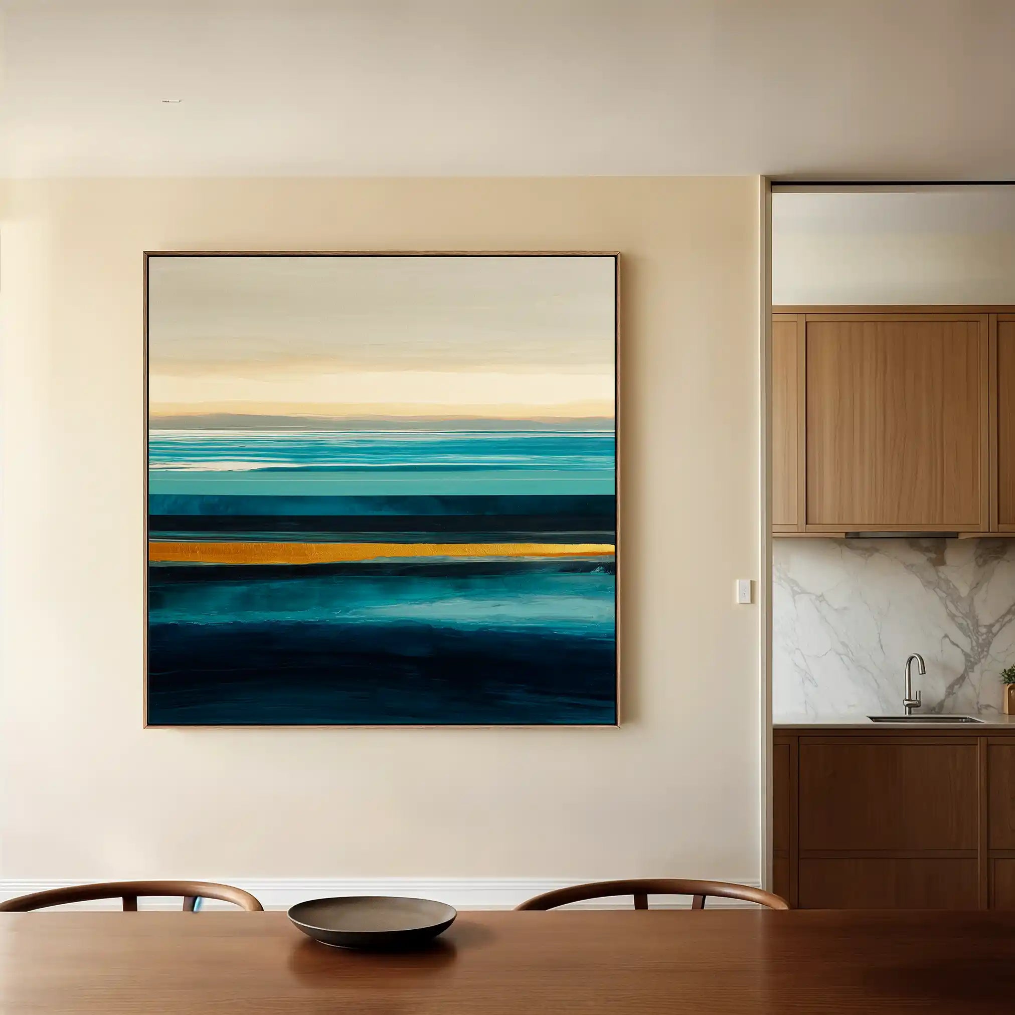 Abstract 793 Canvas Art 60 x 60 cm / Stretched on hidden frame