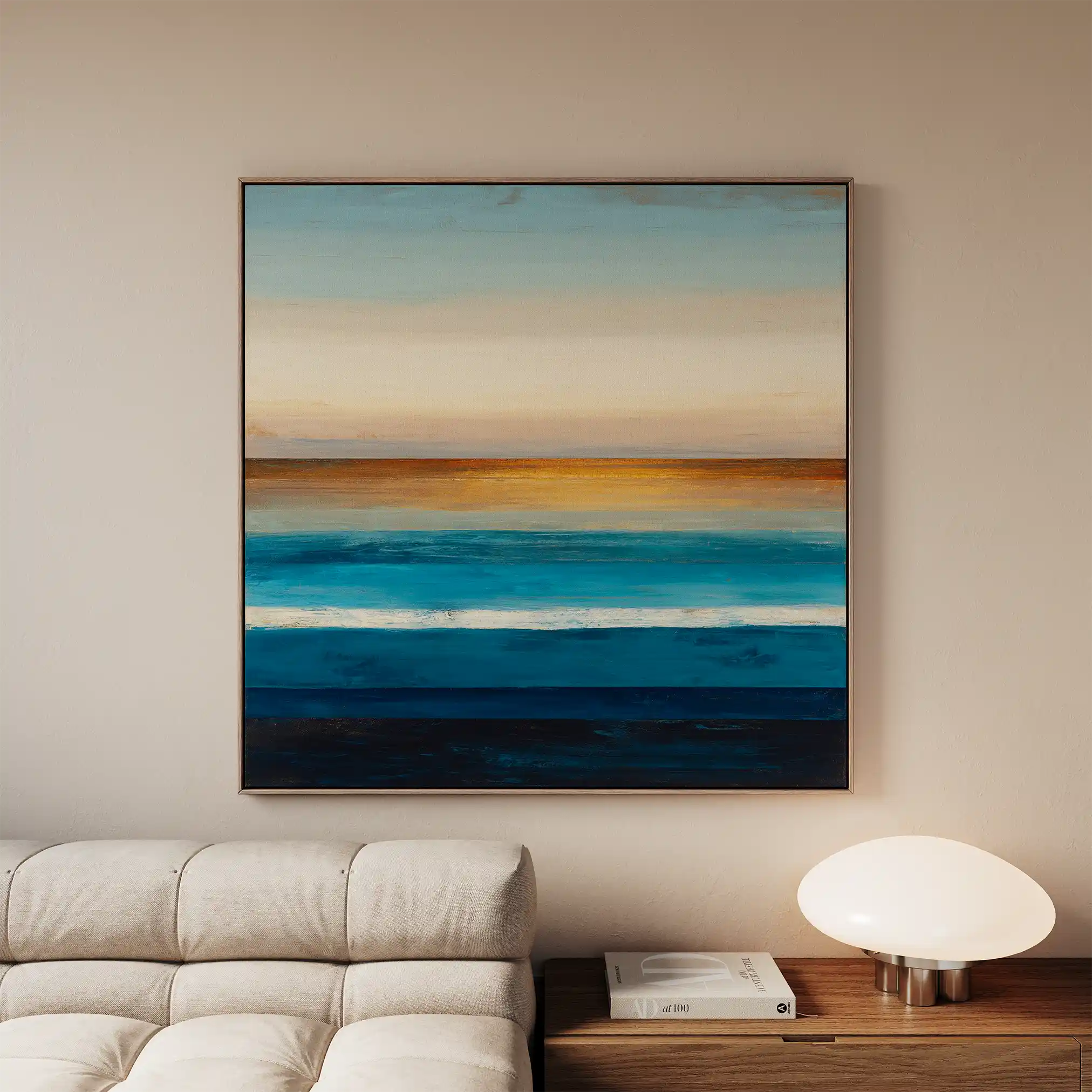 Abstract 794 Canvas Art 60 x 60 cm / Stretched on hidden frame