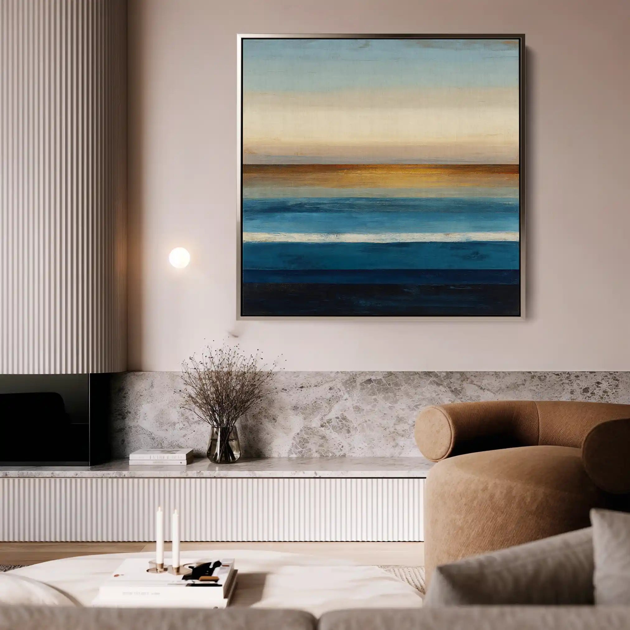 Abstract 794 Canvas Art 60 x 60 cm / Stretched on hidden frame