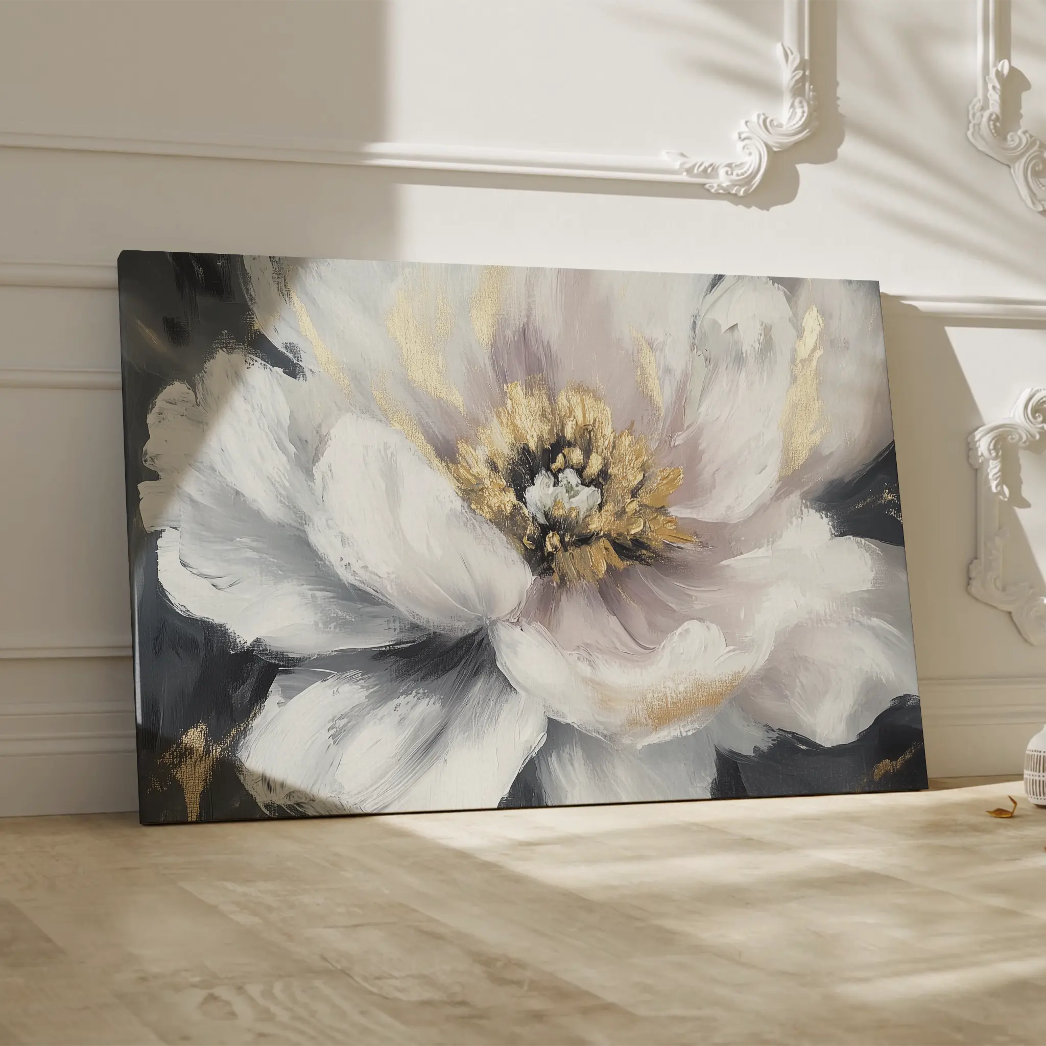 Floral Canvas Wall Art WAD794-F 90 x 60 cm / Stretched on hidden frame