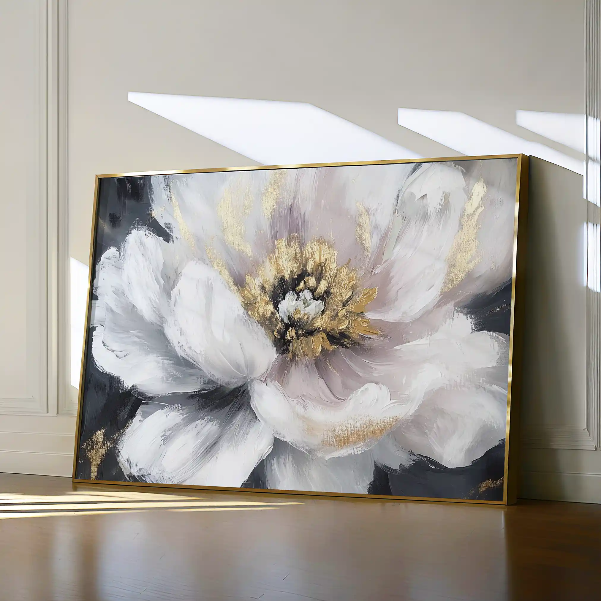 Floral Canvas Wall Art WAD794-F 90 x 60 cm / Stretched on hidden frame