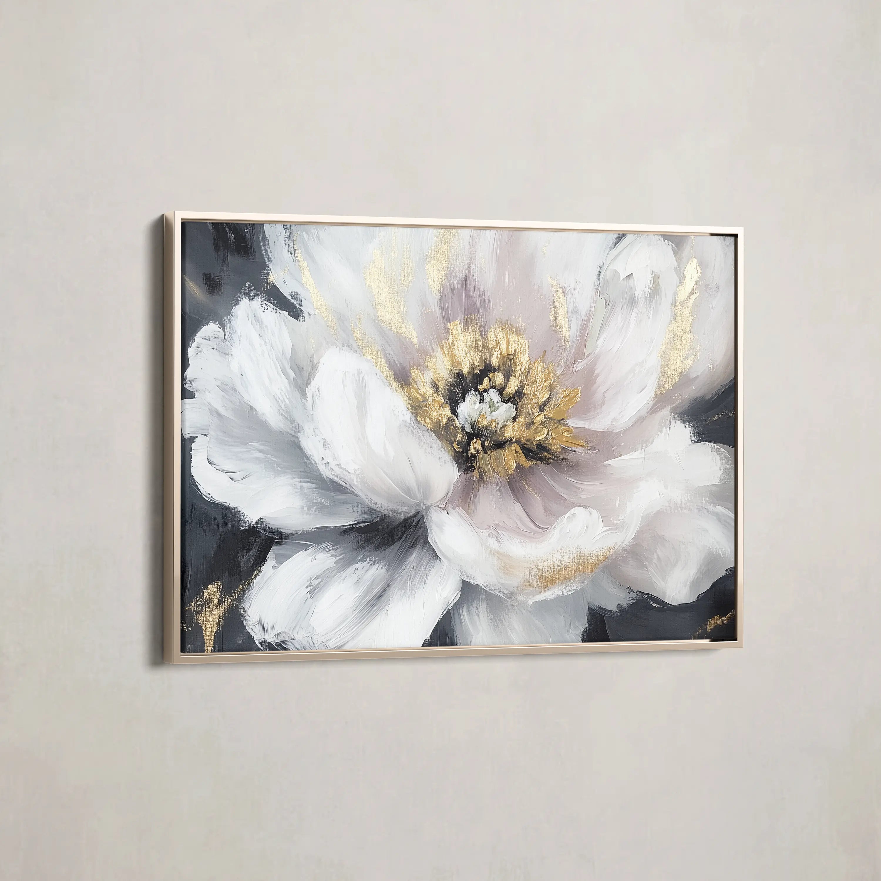 Floral Canvas Wall Art WAD794-F 90 x 60 cm / Stretched on hidden frame