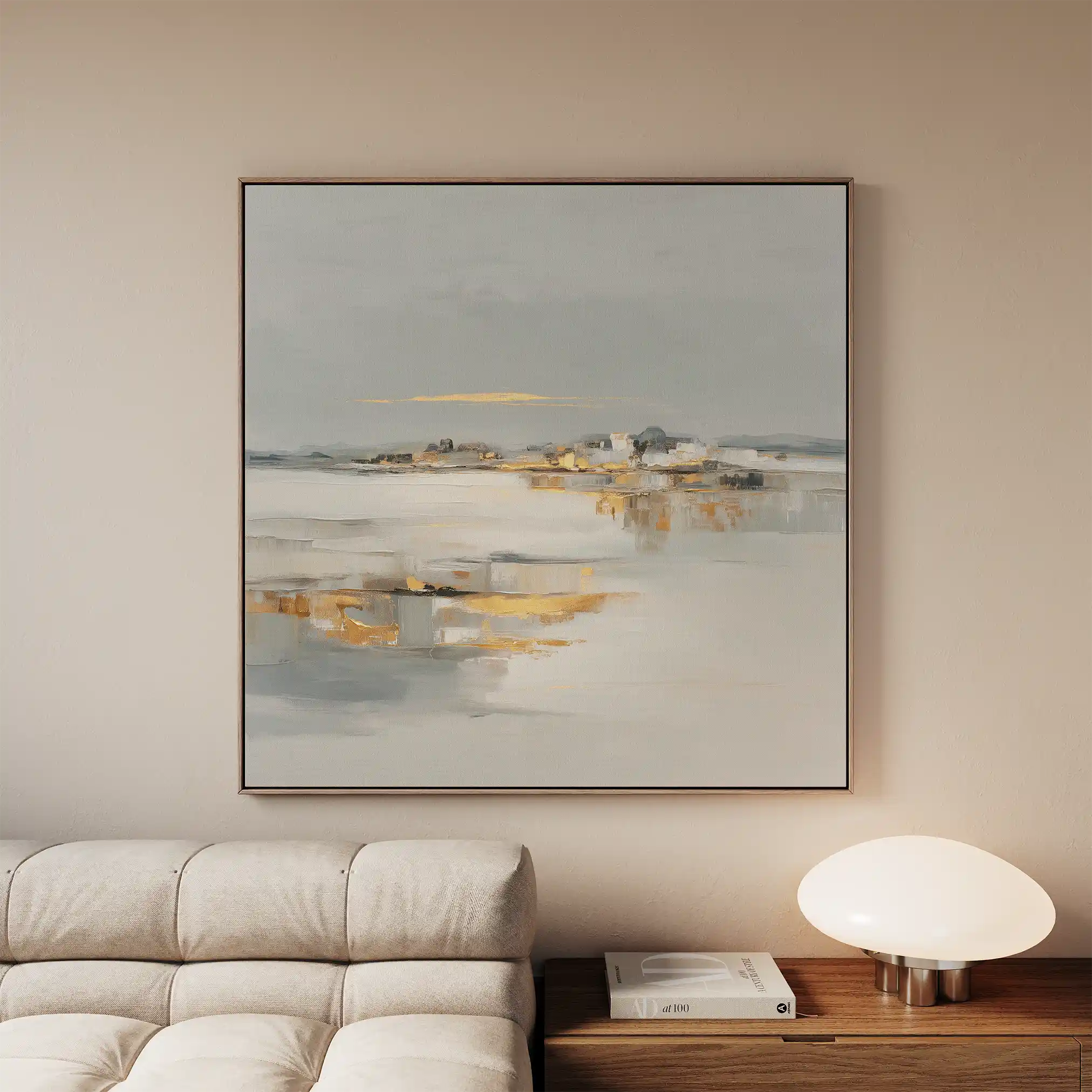 Abstract 795 Canvas Art 60 x 60 cm / Stretched on hidden frame