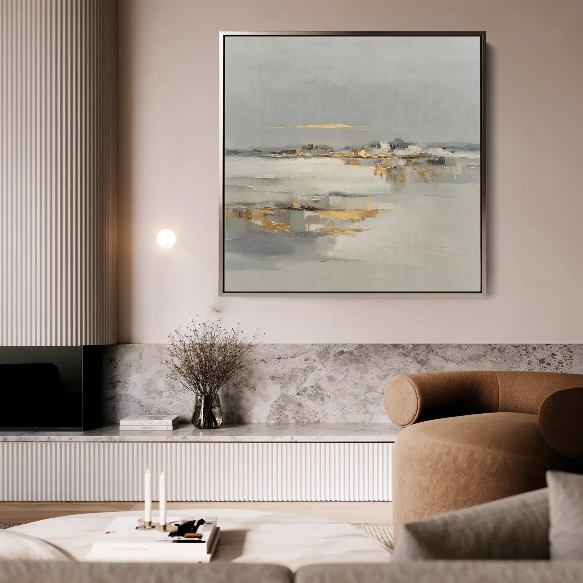 Abstract 795 Canvas Art 60 x 60 cm / Stretched on hidden frame