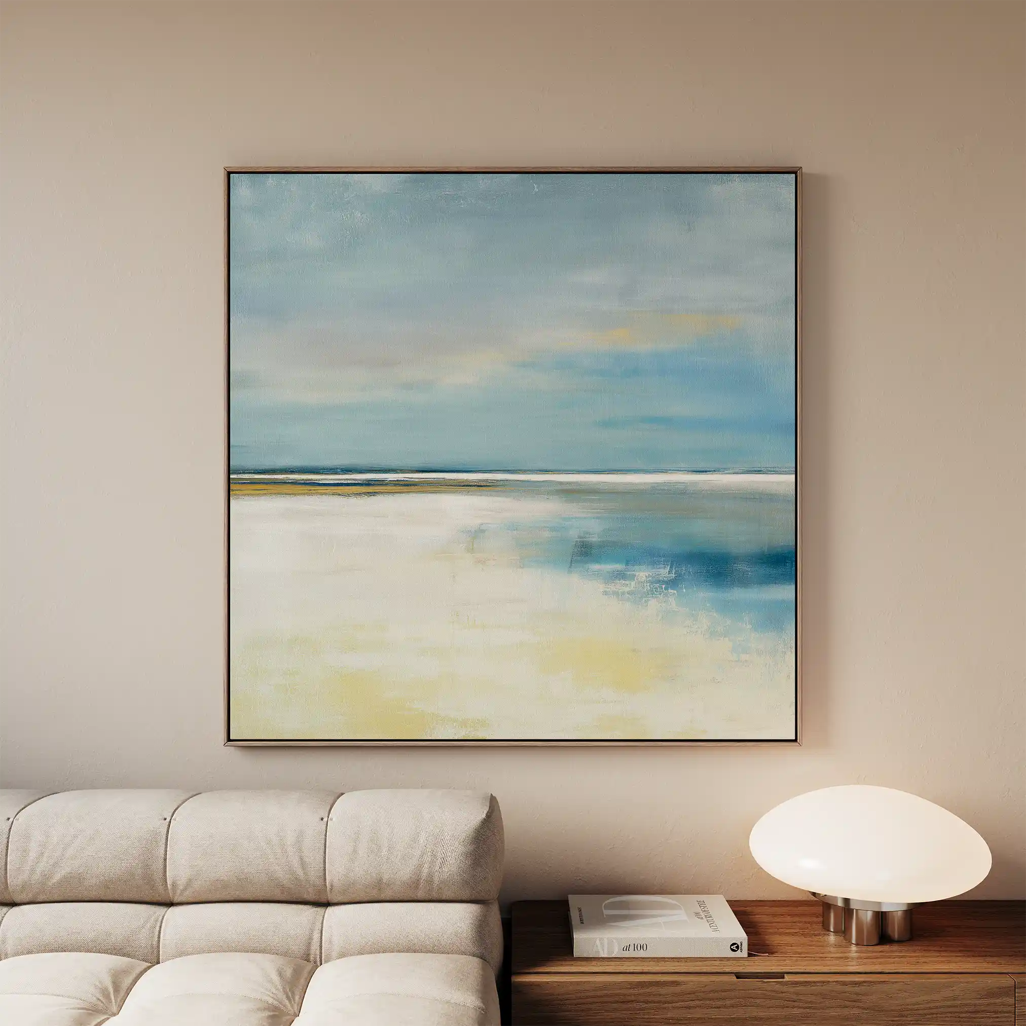 Abstract 796 Canvas Art 60 x 60 cm / Stretched on hidden frame