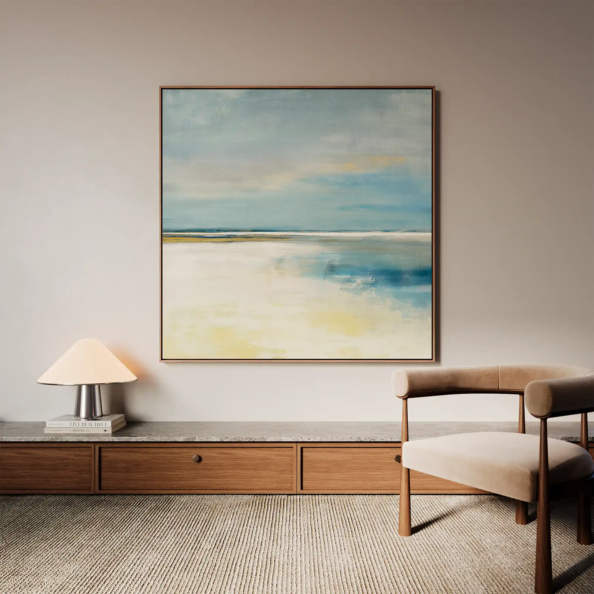 Abstract 796 Canvas Art 60 x 60 cm / Stretched on hidden frame
