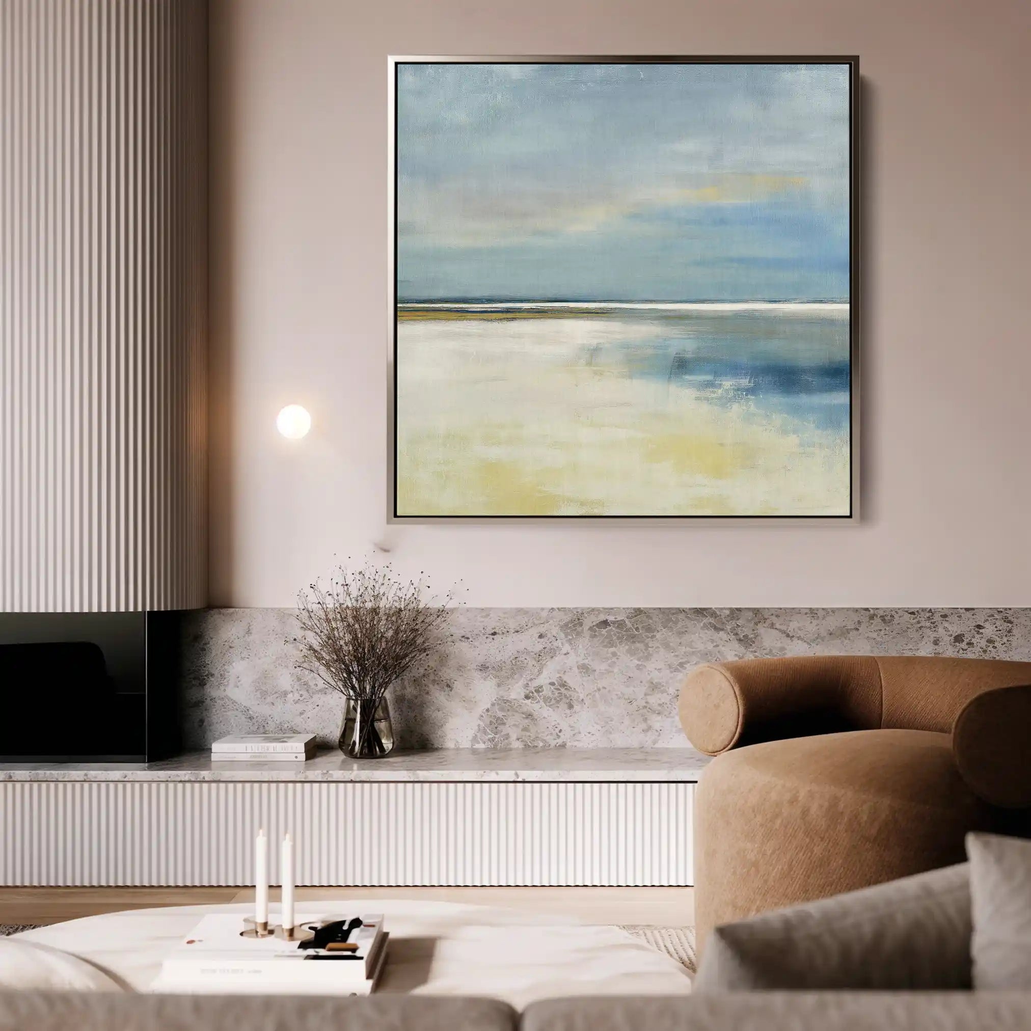 Abstract 796 Canvas Art 60 x 60 cm / Stretched on hidden frame