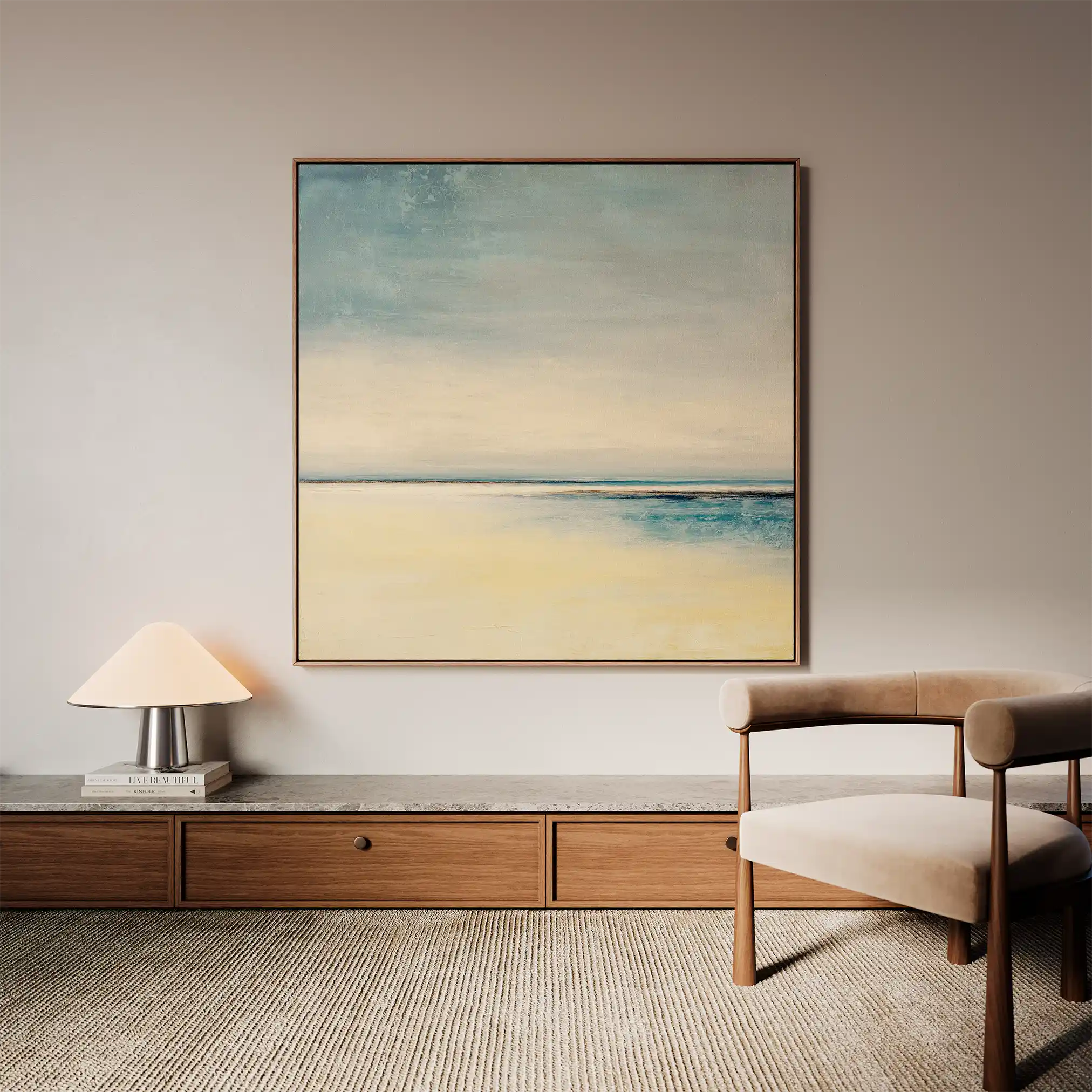 Abstract 797 Canvas Art 60 x 60 cm / Stretched on hidden frame