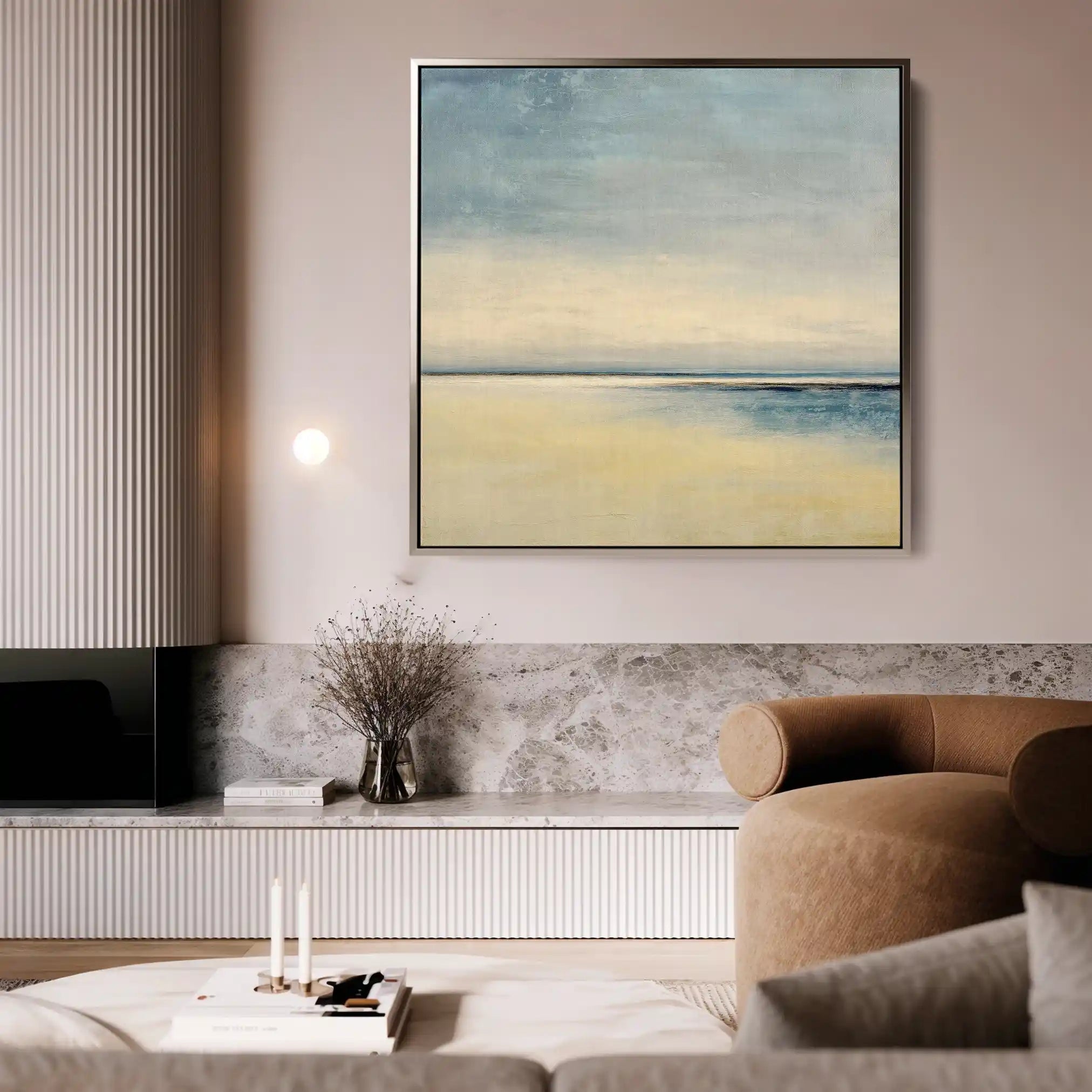 Abstract 797 Canvas Art 60 x 60 cm / Stretched on hidden frame