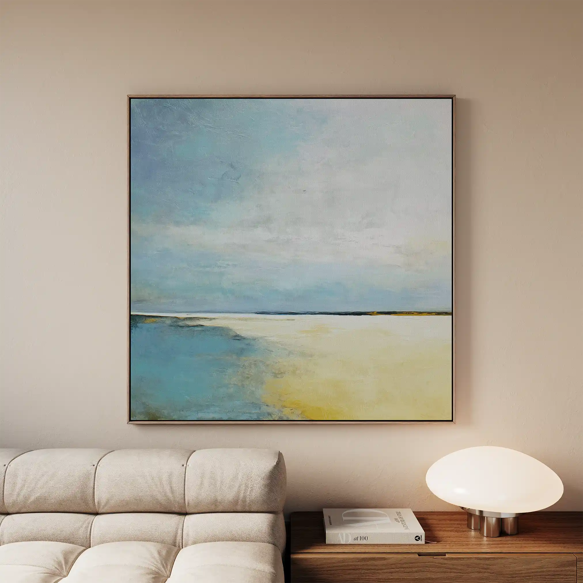 Abstract 798 Canvas Art 60 x 60 cm / Stretched on hidden frame