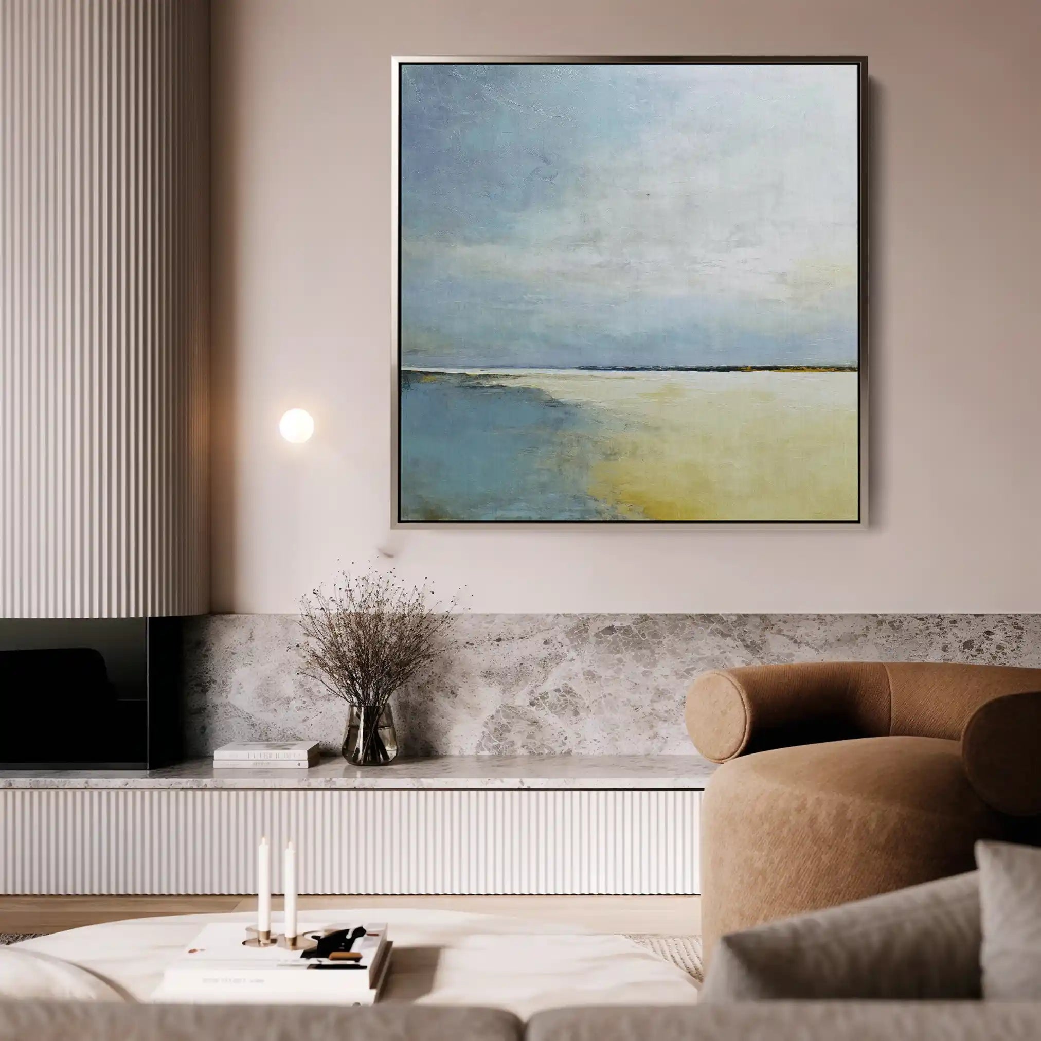 Abstract 798 Canvas Art 60 x 60 cm / Stretched on hidden frame