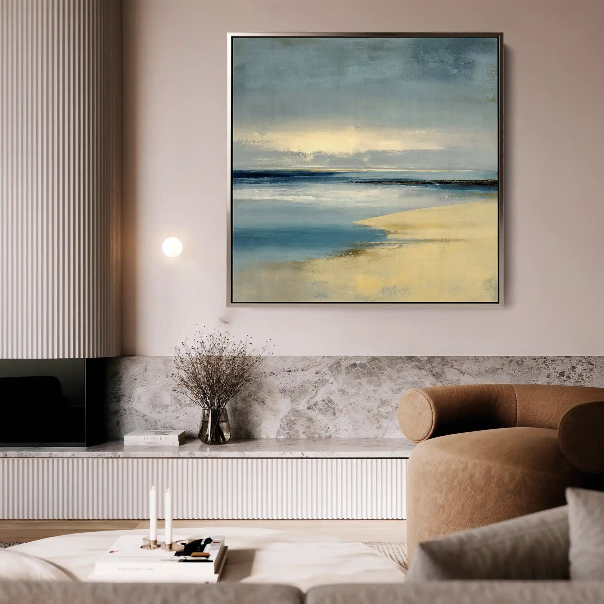 Abstract 799 Canvas Art 60 x 60 cm / Stretched on hidden frame