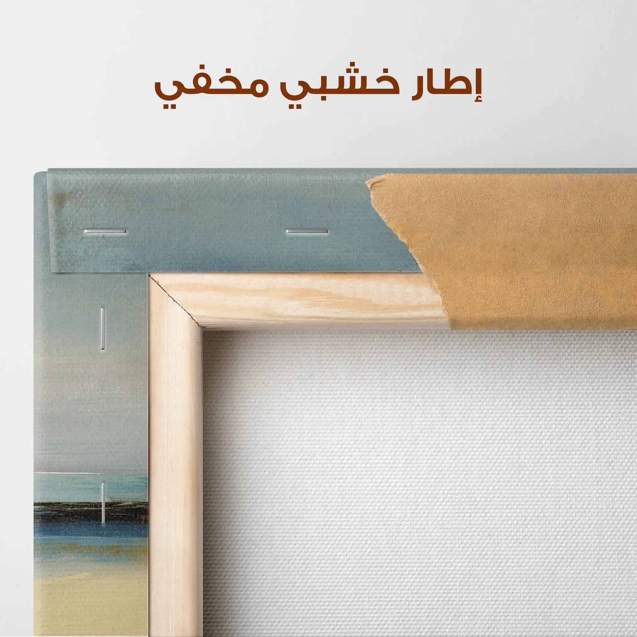 Abstract 799 Canvas Art 60 x 60 cm / Stretched on hidden frame