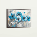 Floral Canvas Wall Art WAD799-F 90 x 60 cm / Stretched on hidden frame