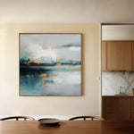 Abstract 800 Canvas Art 60 x 60 cm / Stretched on hidden frame