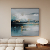 Abstract 800 Canvas Art 60 x 60 cm / Stretched on hidden frame