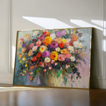 Floral Canvas Wall Art WAD801-F 90 x 60 cm / Stretched on hidden frame
