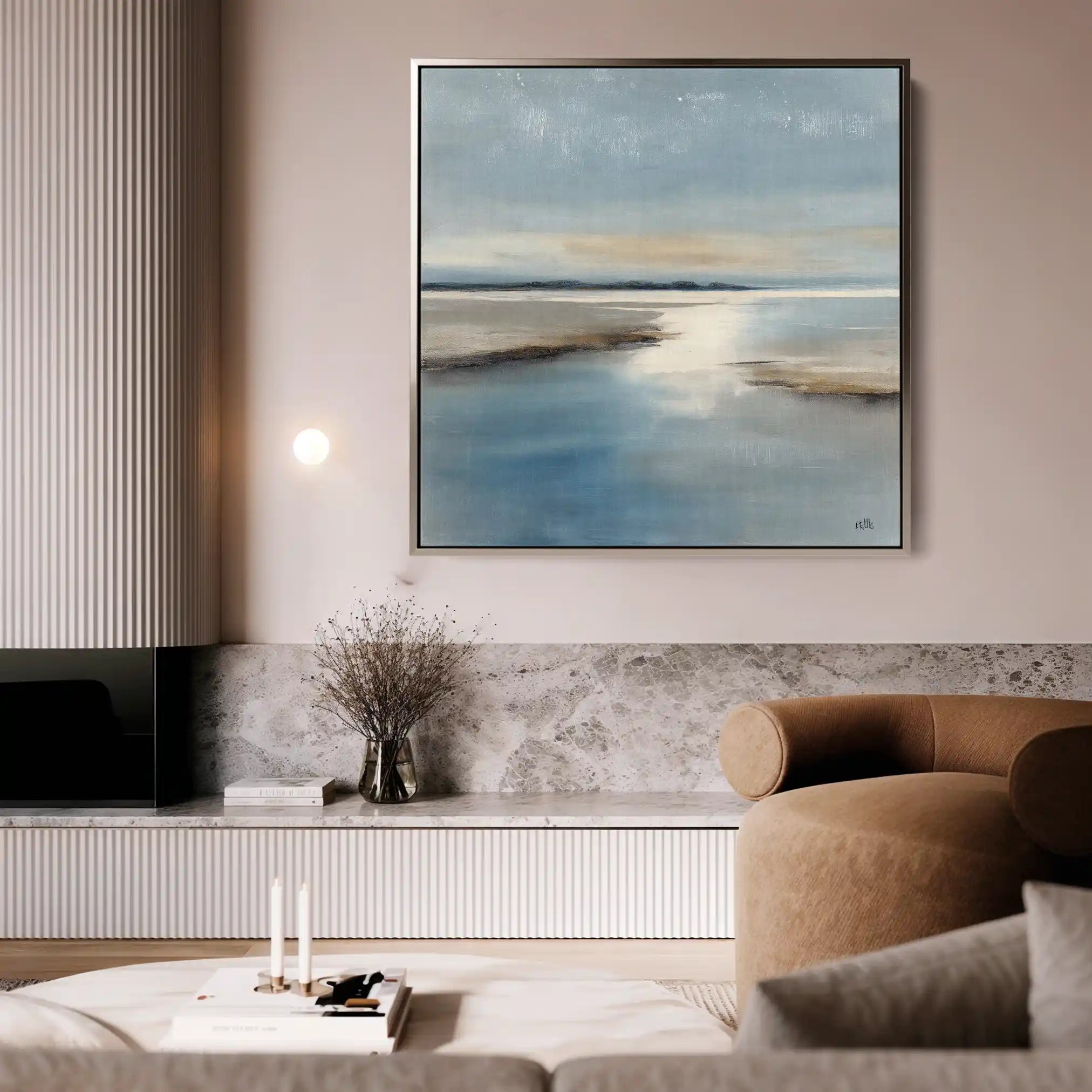 Abstract 803 Canvas Art 60 x 60 cm / Stretched on hidden frame